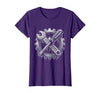 Mademark Grease Monkey Wrench and Screwdriver Crossed T-Shirt - Women - size chart