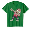 Halloween Shirts Women Men Kids Dabbing Zombie Brain Halloween Scary Dab Dance Boys Teen Men T-Shirt - size chart