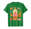 Mexican Spanish Latina Halloween Season Mexican Boo Pan Dulce Spooky Season Halloween Pantasmas T-Shirt - size chart