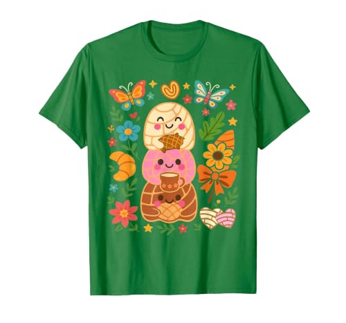 Mexican Spanish Latina Halloween Season Mexican Boo Pan Dulce Spooky Season Halloween Pantasmas T-Shirt - size chart