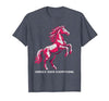 Mademark Horses Over Everything Equestrian Women Design T-Shirt - Men - size chart