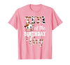 Titi of The Birthday Boy Cow Farm 1St Birthday Boy T-Shirt - size chart