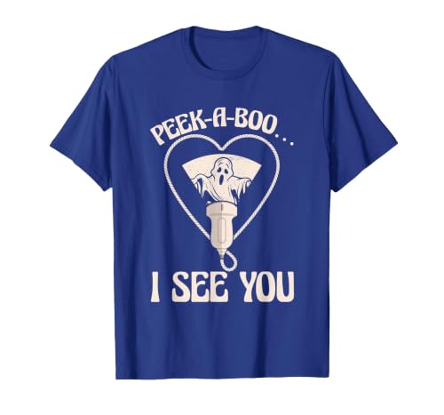 Ultrasound Tech Halloween Spooky Sonographer Gift Ultrasound Tech Xray Technician Spooky Sonographer Halloween T-Shirt -