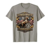 Mademark Horses Over Everything Equestrian Design T-Shirt - Men - size chart