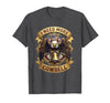 Mademark I Need More Cowbell Funny Music Design T-Shirt - size chart