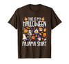 Halloween Shirts Costume Women Men Kids Pajama This is My Halloween Pajama Shirt Pumpkin Witch Skeleton T-Shirt - size chart