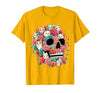 TS - SHOP - Kitty Skeleton Halloween Costume Idea Cat Skull - Kitty Skeleton Halloween Costume Idea T-Shirt - size chart