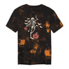 CAZYCHILD Halloween Shirts for Men Funny Halloween Pumpkin Shirt Dancing Skeleton Tee - size chart