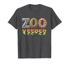 Zoo Keeper Costume Adult Party Safari Zookeeper Zoo Keeper Costume Adult Halloween Party Safari Zookeeper T-Shirt - size