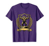 Mademark Monkey Flexing Muscles on Gym Podium T-Shirt - Men - size chart