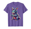 Rabbit Gaming Animal Video Games Funny Rabbit T-Shirt — design detail