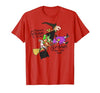 Funny Teacher Witch Tee Shirt There's Room On My Broom for You Too Teacher T-Shirt - size chart