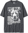 BABATEES U.S.A. MAX-Heavyweight Punk Rock Animals Shaka Wear Oversized 7.5oz Cotton Tshirt - size chart