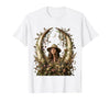 Mademark Safari Explorer Elephant Tusk Skull Framed Art T-Shirt - Men - size chart