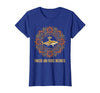 Mademark Finesse and Fierce Instincts Shark Women Design T-Shirt - size chart