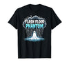 Mademark Halloween Weather Flash Flood Phantom Spooky Storm T-Shirt - size chart