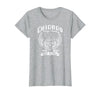 Camelot71 Chicago Classic Retro Vintage Illinois Windy Rock'n'Roll T-Shirt - size chart