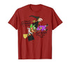 Funny Teacher Witch Tee Shirt There's Room On My Broom for You Too Teacher T-Shirt - size chart