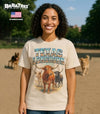 BABATEES Farm Animals Heavy Metal Tshirt for Men, Women & Farmers - 100% Natural Undyed Cotton - size chart