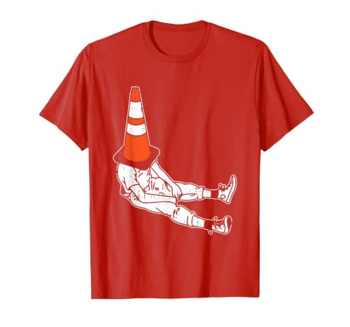 Halloween Shirts Traffic Cone Men Women Kids Traffic Cone Halloween Costume Funny Lazy Men Women Kids T-Shirt - size chart