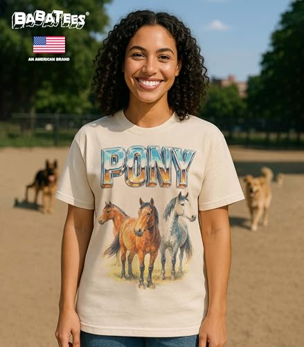 BABATEES Farm Animals Heavy Metal Tshirt for Men, Women & Farmers - 100% Natural Undyed Cotton - size chart