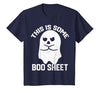 This Is Some Boo Sheet Funny Halloween Ghost This is Some Boo Sheet Halloween Angry Ghost Funny Men Women T-Shirt - size