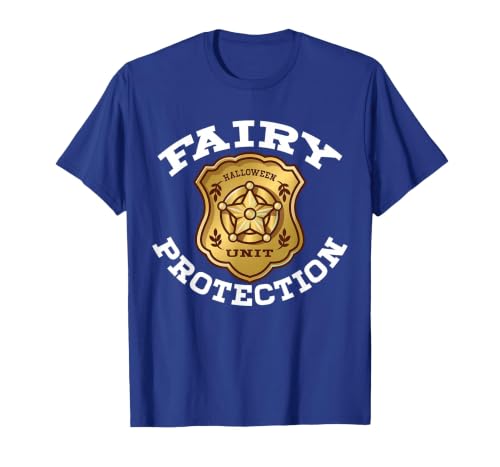 Halloween Fairy Security Costume RTees Halloween Adult Costume Fairy Protection T-Shirt - size chart