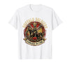 Mademark Buffalo Soldiers Forged in Fire Military Tribute T-Shirt - size chart