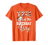 Titi of The Birthday Boy Cow Farm 1St Birthday Boy T-Shirt - size chart