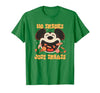 Disney Mickey Mouse Halloween Candy No Tricks Just Treats T-Shirt - size chart