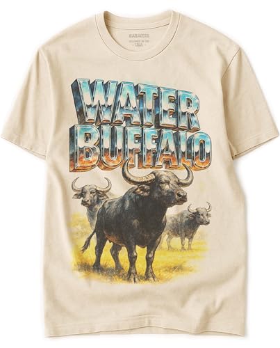 BABATEES Farm Animals Heavy Metal Tshirt for Men, Women & Farmers - 100% Natural Undyed Cotton - size chart