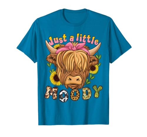 Scottish Highland Cow Lover And Owner Co. Highland Cow Scottish Highland Cow T-Shirt - size chart