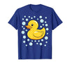 InGENIUS Duck Lover Shirts & Gifts Rubber Duck Bubbles Cute Duckie Duckling Costume Halloween T-Shirt - size chart