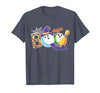 Bowling Boo Creepy Halloween Costume Pumpkin Bowling Lover T-Shirt - size chart