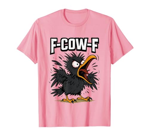 F COW F Crow F-Cow-F T-Shirt - size chart