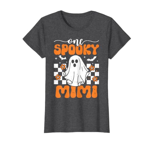 One Spooky Mimi Halloween Family Matching One Spooky Mimi Matching Family Halloween Costumes T-Shirt - size chart
