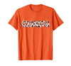 Cow Pattern Print Family Matching Birthday Shirts Cow Grandpa Birthday Family Matching Fathers Day Boy Girl T-Shirt - size