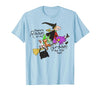 Funny Teacher Witch Tee Shirt There's Room On My Broom for You Too Teacher T-Shirt - size chart