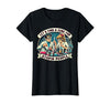 C.J.`s Funny Dark Humor Gift Shop Lets Find A Cure for Stupid People, Retro Comic Dark Humor T-Shirt - size chart
