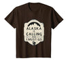 Alaska is Calling and I Must Go Mountains Bear T-Shirt - size chart