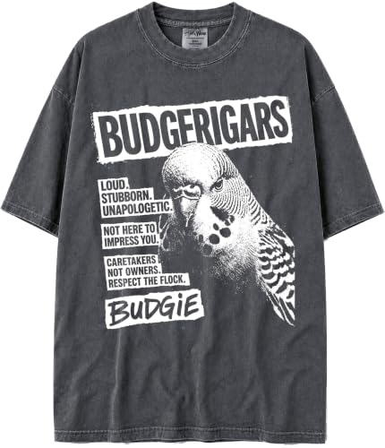 BABATEES U.S.A. MAX-Heavyweight Punk Rock Animals Shaka Wear Oversized 7.5oz Cotton Tshirt - size chart