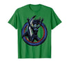 Mademark Shark Fin Back Woman Graphic Tee T-Shirt - size chart