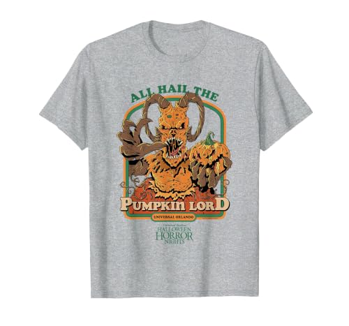 Halloween Horror Nights HHN Alles Heil dem Kürbislord T-Shirt - size chart
