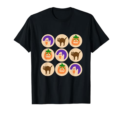 Sugar Cookie Halloween Merch T-Shirt - size chart
