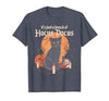 funny Halloween shirt It's Just A Bunch of Hocus Pocus Funny Cat T-Shirt - size chart