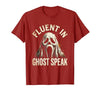 Mademark Ghost & Spirits - Ghost (99 Problems All) T-Shirt - size chart