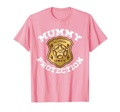 Halloween Mummy Security Costume RTees Halloween Adult Costume Mummy Protection T-Shirt - size chart