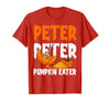 Halloween Matching Couple Shirts Women Men Funny Peter Pumpkin Eater Halloween Costume Men Boyfriend T-Shirt - size chart