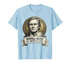 Mademark White Boy of the Year Middle Name Is Mediocre T-Shirt - Men - size chart