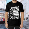 SYPPEIPLC Men Solid Cotton T-Shirt Crew Neck Short Sleeve I Like Exercise Because I Love Eating Casual Daily Tops - size chart
